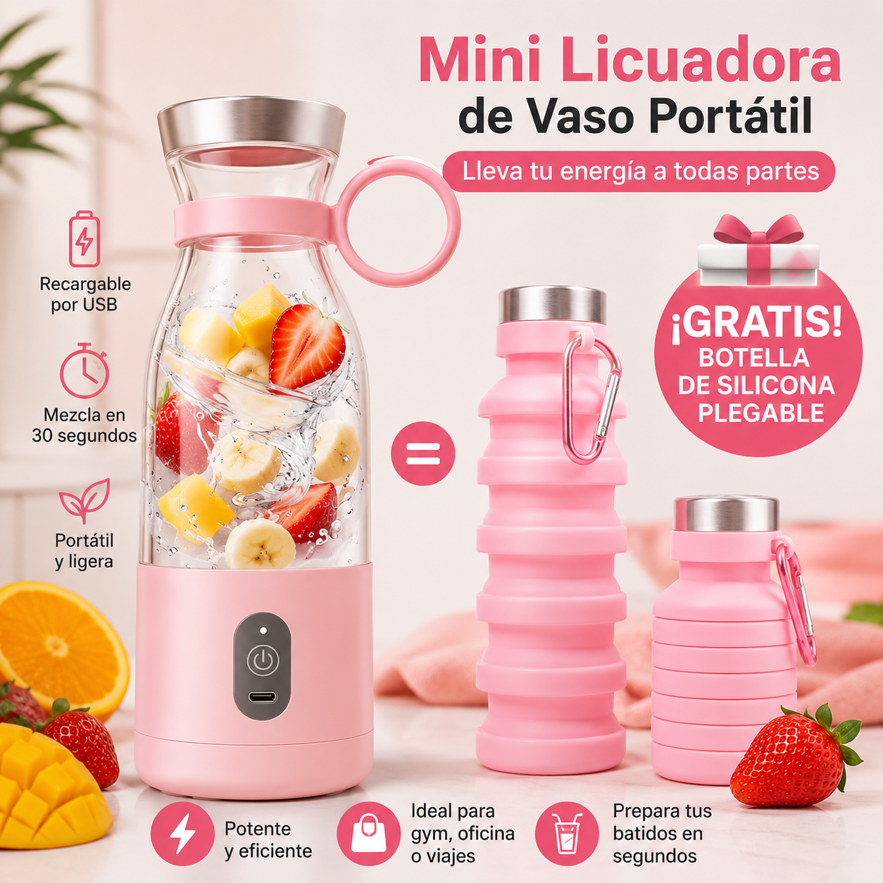 NUTRIMIX BOTTLE-30 SEGUNDOS. UNA BOTELLA. MIL POSIBILIDADES